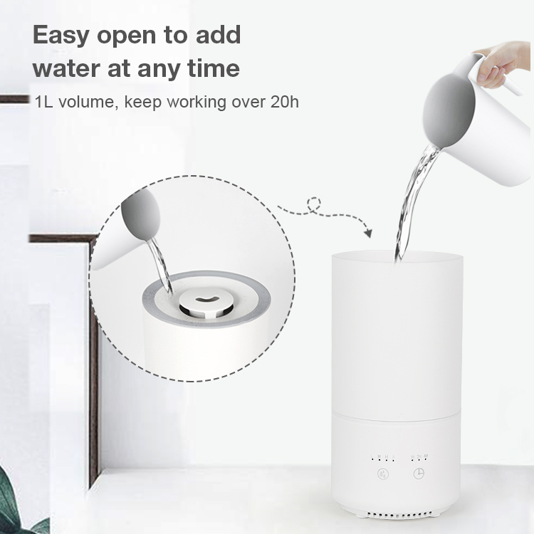 Humidificateur domestique à ultrasons désinfectant de bureau pour chambre à coucher